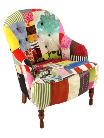 Stratford Buttons Patchwork Chair